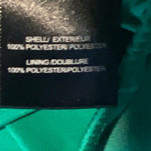 Belle Badgley Mischka Green High-Low Hem Tunic Top S 100% Polyester New With Tag - Picture 6 of 7